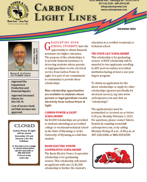 Light Lines December 2024